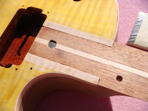 truss rod installation